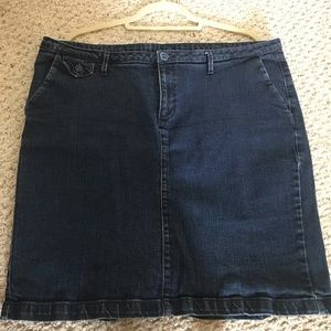 Motto Denim Skirt!
